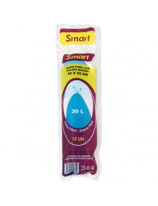 SACOS LIXO SMART 55X55 30L (EMB.12 UND. IVA INCLUIDO)